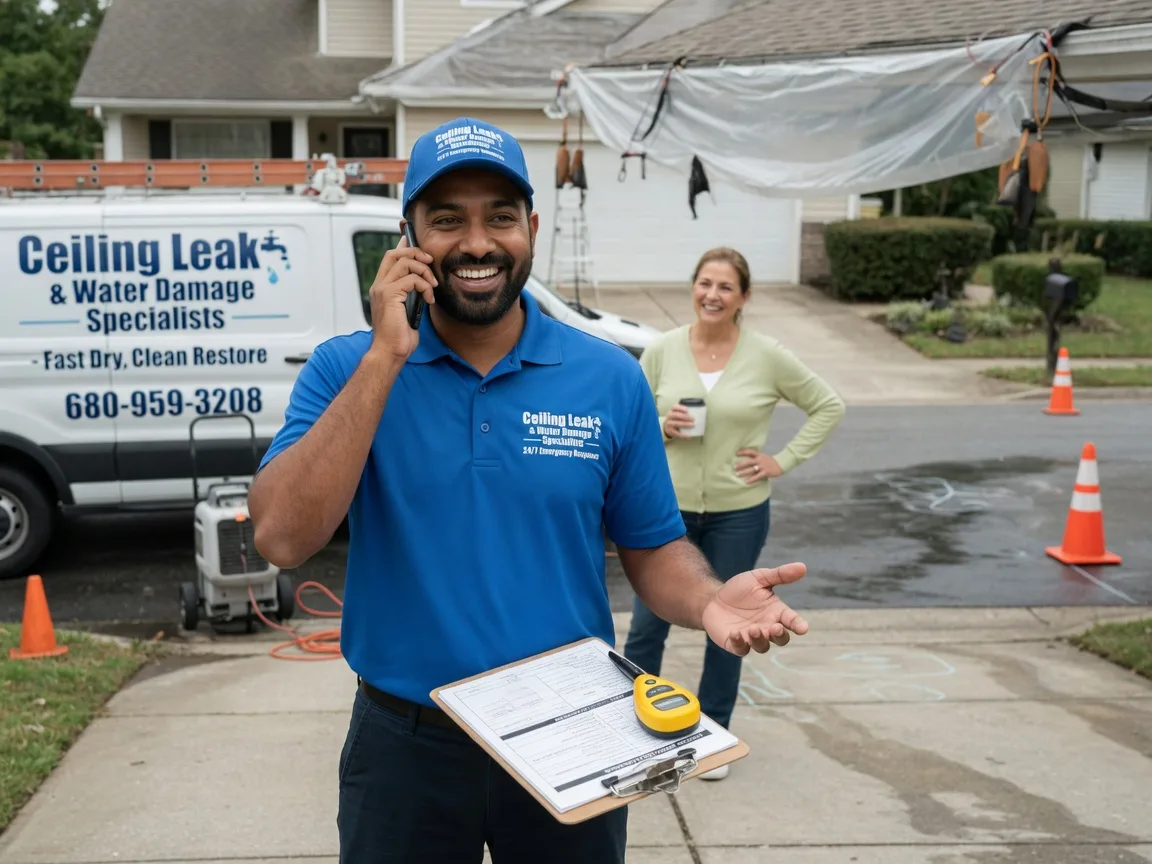 Ceiling Leak Cleanup Dupont, CO FAQs